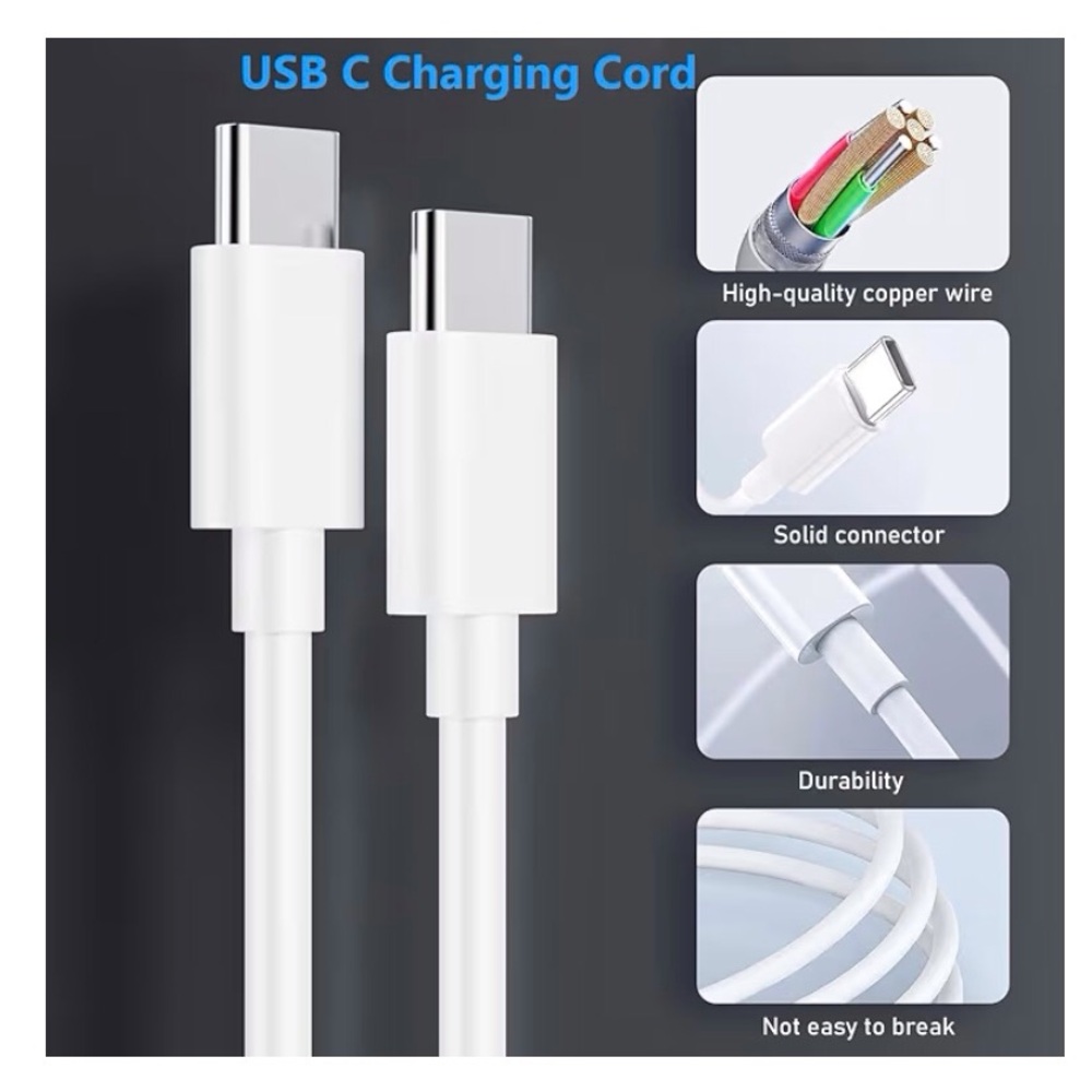 2 Sunrson 20W USB-C Fast Charger with 10ft Cable - Picture 6 of 7